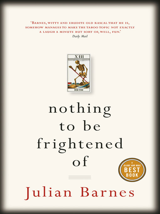 Title details for Nothing to be Frightened Of by Julian Barnes - Available